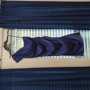 Deep blue/purple dress, size 10